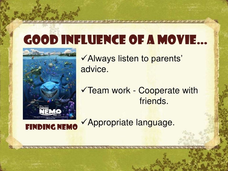 negative effects of movies on society influence of movies in our life